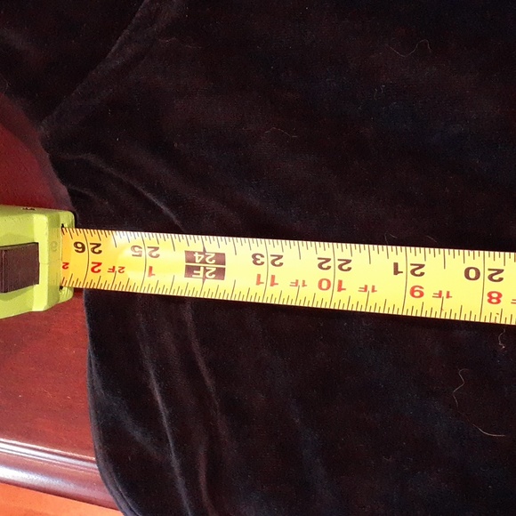 Honors pristine vintage crushed velvet track jacket navy blue emerald green XXL - Picture 8 of 8